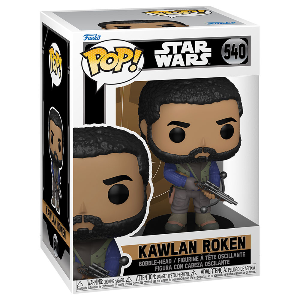 Figura POP Star Wars Obi Wan Kawlan Roken 540 FUNKO POP - 3