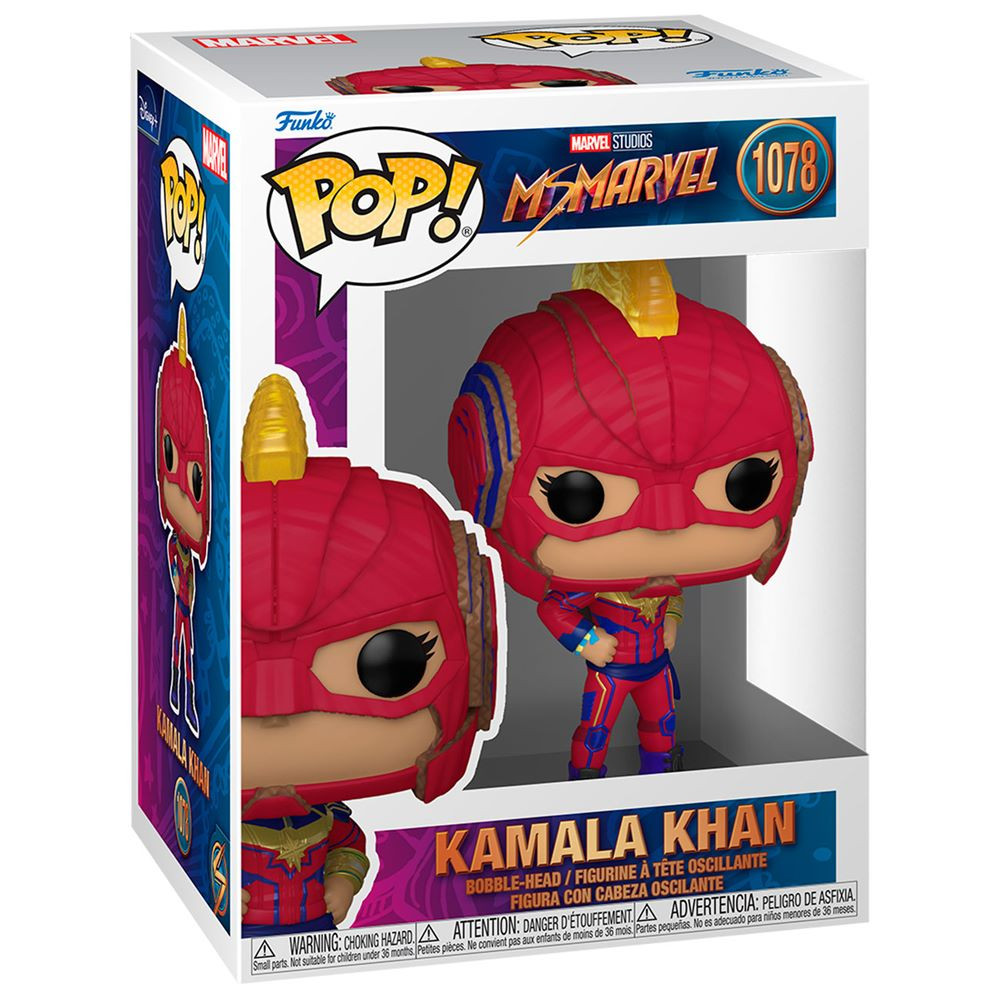Figura Pop Ms. Marvel Kamala Khan 1078 FUNKO POP - 3