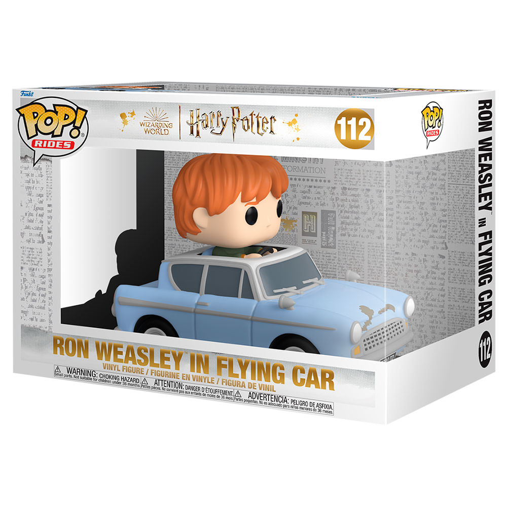 POP Figure Harry Potter Ron with Car 112 FUNKO POP - 3