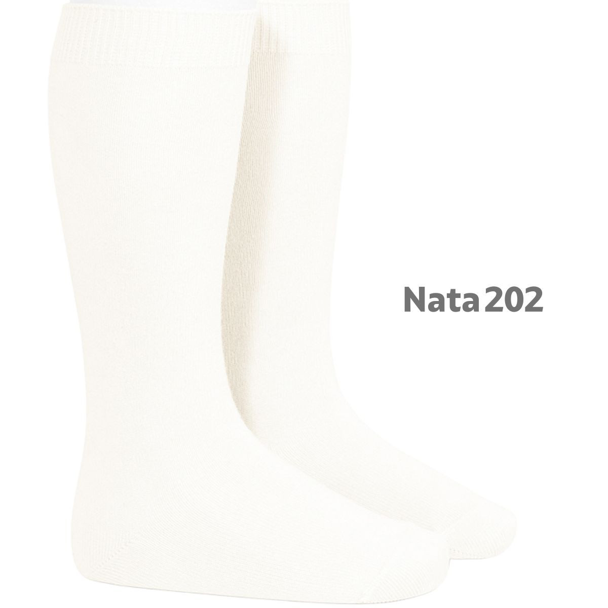 KNEE HIGH SOCKS 20192 CREAM 202 CONDOR - 1