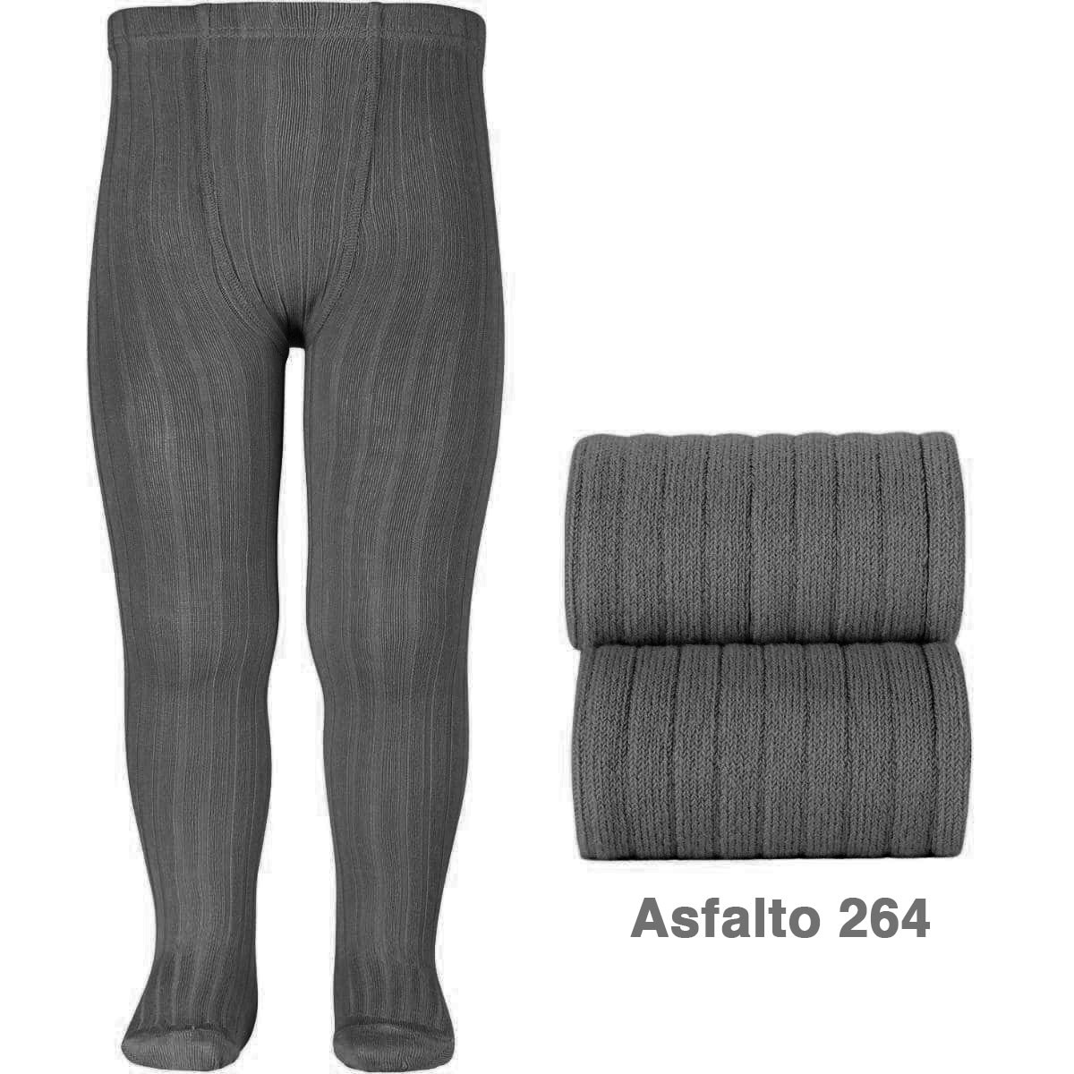 WIDE-RIB CLASSIC TIGHTS 20161 ASPHALT 264 CONDOR - 1