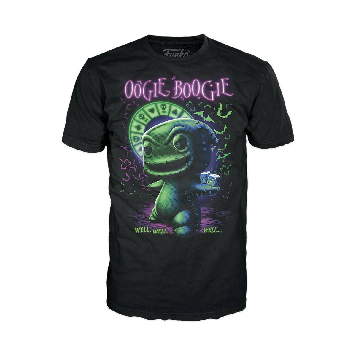 Funko T-Shirt The Nightmare Before Christmas Oogie Boogie Size M FUNKO POP - 2