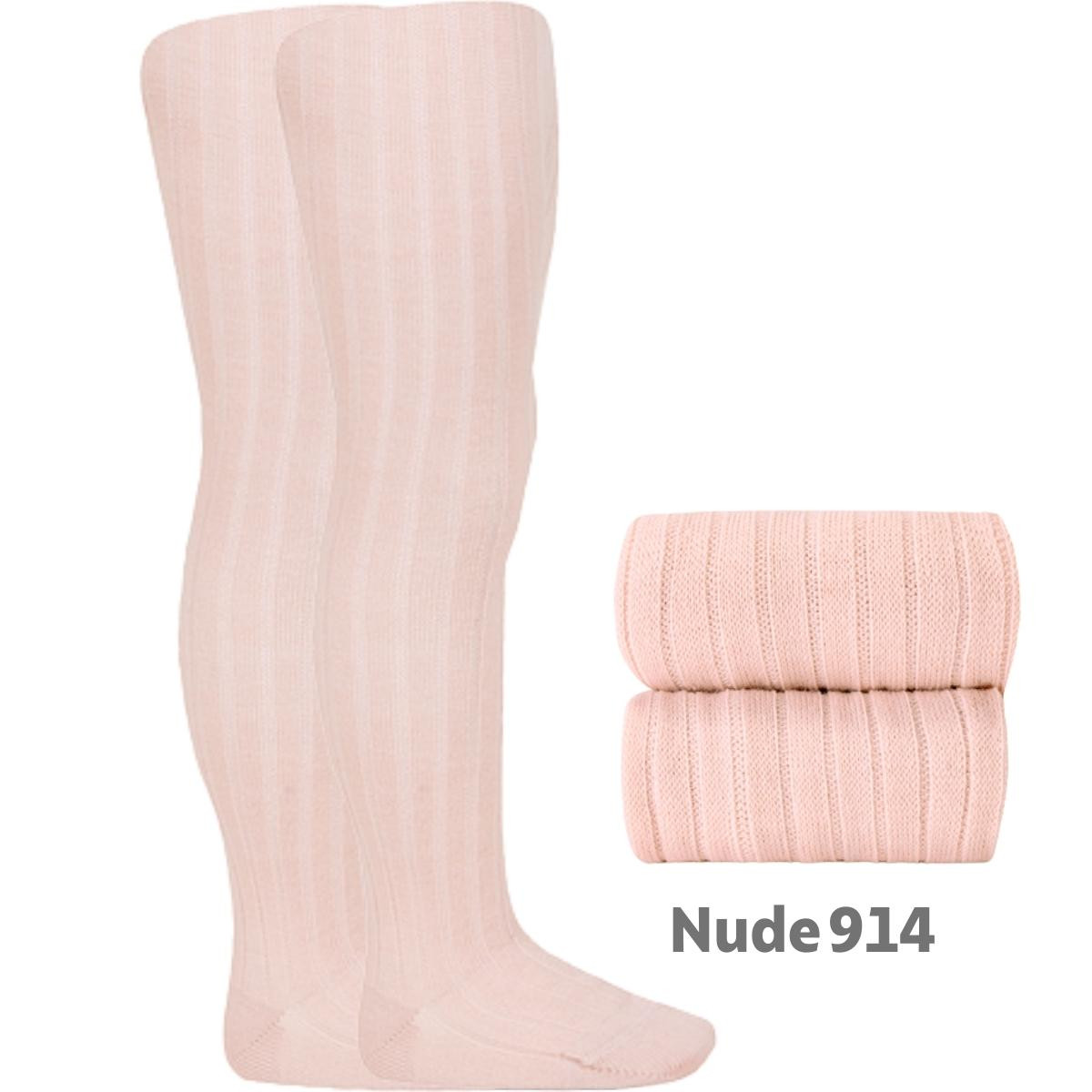 WOOL RIB THIGHS 12161 NUDE CONDOR - 1