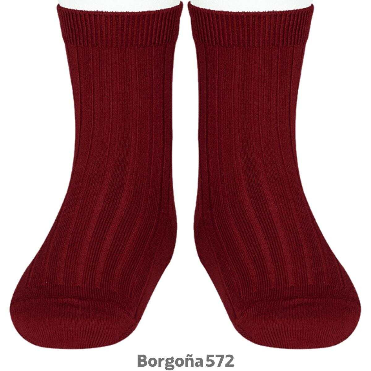 SHORT SOCKS 20164 BURGUNDY 572 CONDOR - 1