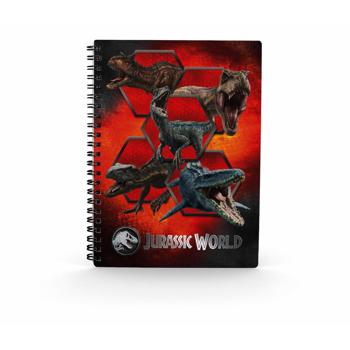 3D Carnivorous Jurassic World Notebook SD TOYS - 1