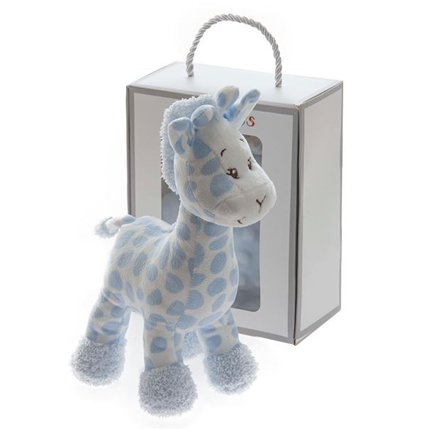 Blue Giraffe Rattle in Box GAMBERRITOS - 1