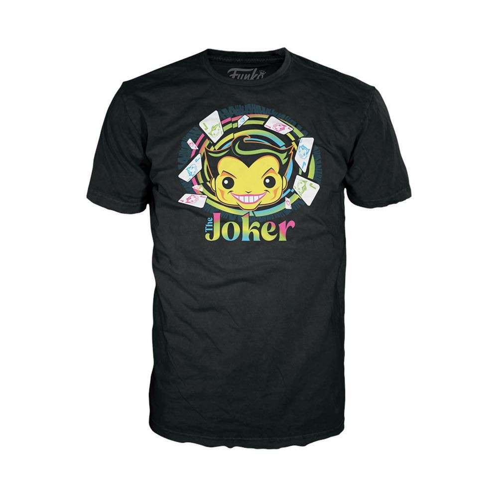 Pop & Tee Joker Blacklight Size S FUNKO POP - 5