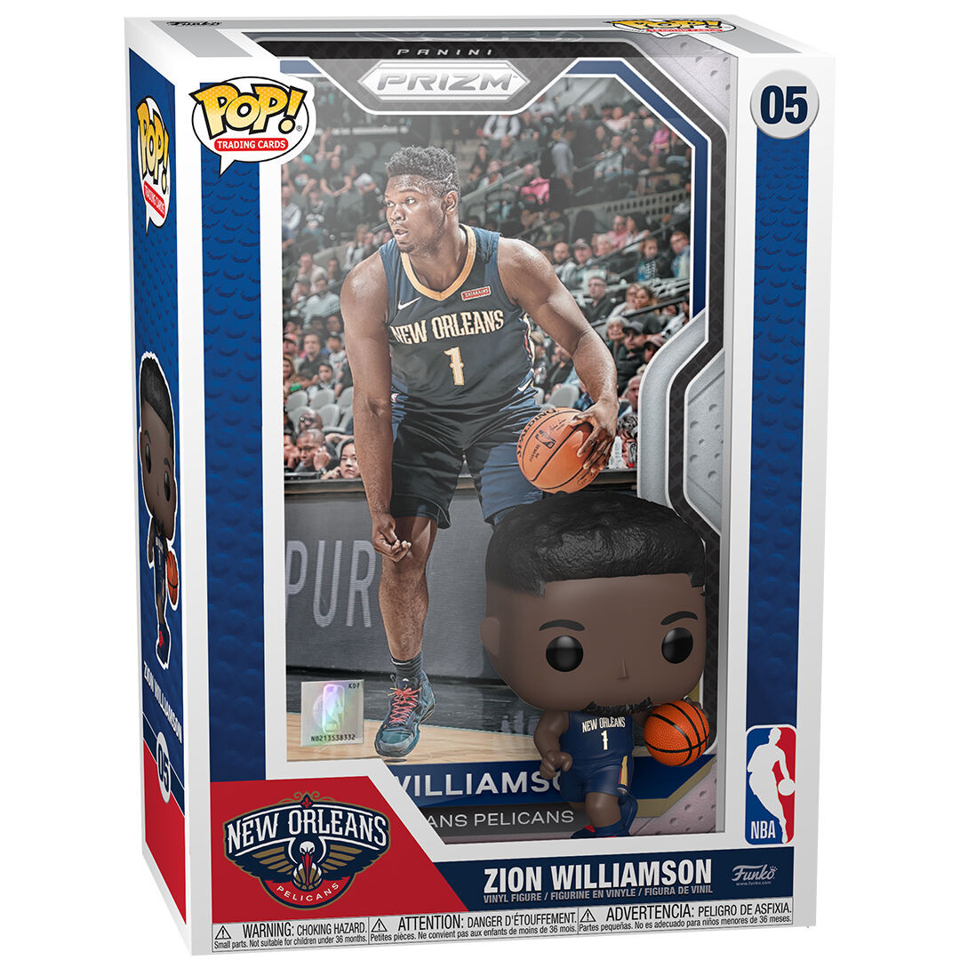 Figura POP NBA Trading Cards Zion Williamson 05 FUNKO POP - 2