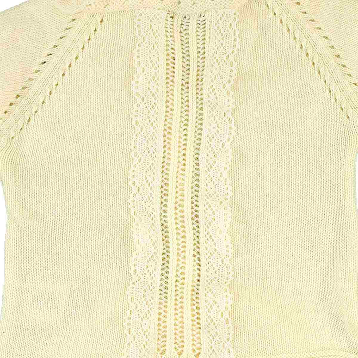 LACE KNIT BLOUSE AND NAPPY COVER DULCE DE FRESA - 2