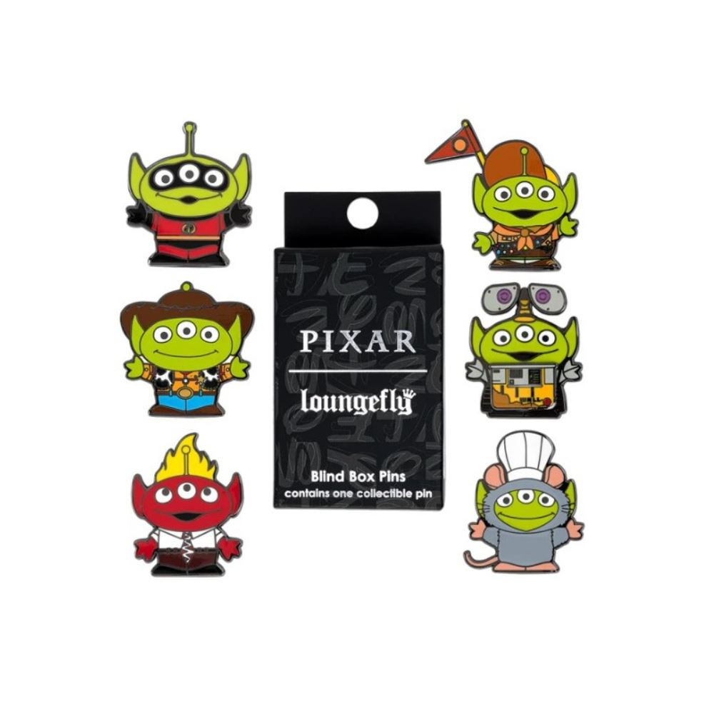 Loungefly Blind Box Enamel Pin Pixar Aliens Remix assorted LOUNGEFLY - 1