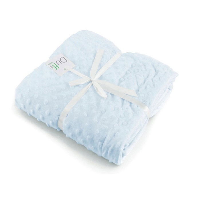 Baby Blanket Topitos Blue Duffi 80x110cm DUFFI - 1