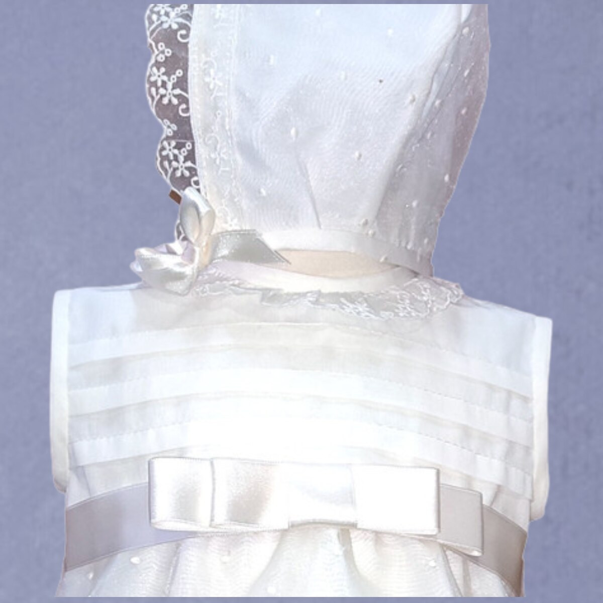 pelele cristal bordado con capota MISHA BABY - 2